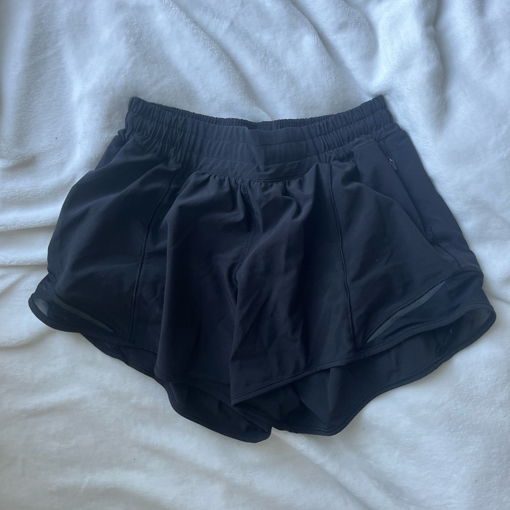 Women's Black Athletic Shorts